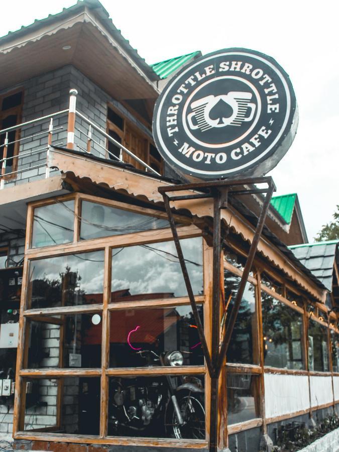 Throttle Shrottle Moto Hostel Manāli Dış mekan fotoğraf